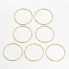 Glam Simple Style Circle 201 Stainless Steel Bangle In Bulk