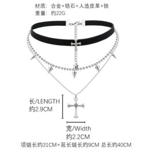 Black collar-nk 342392