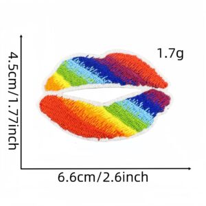 Colored cloth stickers 8#