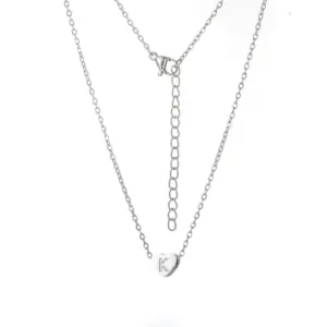Steel Heart Necklace / K