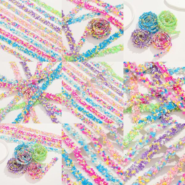 Wholesale Resin double-sided adhesive hot melt adhesive mixed style width 1.5cm diamond belt