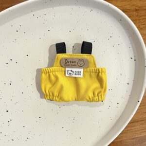 Yellow rabbit logo overalls