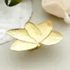Wholesale PVD Coated 14K Gold Real Gold Plated Flower Dragonfly 304 Stainless Steel Elegant Glam Artistic Waterproof Non Tarnish Rings