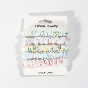 5PCS small intestine hair ring flower