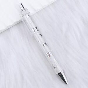 Bullet-shaped 0.7mm black / 28-Glitter Silver Star