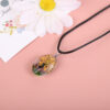 Wholesale Gypsophila Dry Flower Necklace Life Tree Plant Necklace