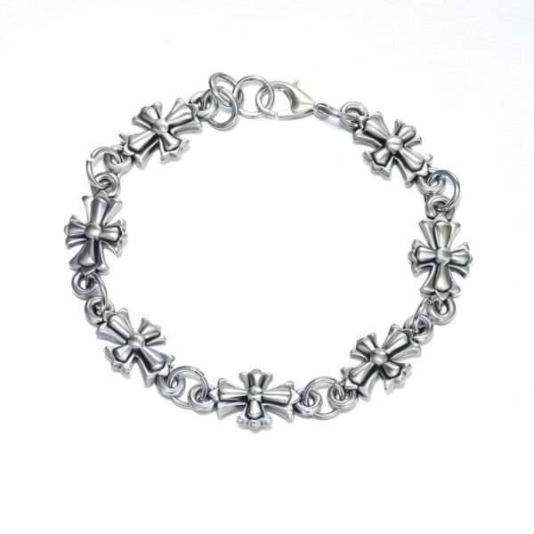 Wholesale Dark Gothic Cross Alloy Bracelet