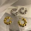 Wholesale Commute Solid Color Copper Plating Ear Studs 1 Pair
