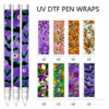 Wholesale Autism Christmas Halloween suit UV DTF Transfer Crystal Pen Sticker
