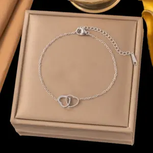 16【E2249】Love Bracelet / Steel Color