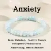 Wholesale Popular Glass Bracelet Wholesale Bracelet Original Design Women's Wholesale Bracelet Aquamarine