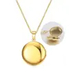 Wholesale Simple Style Solid Color Titanium Steel Polishing Pendant Necklace