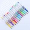 Wholesale New sugar dragonfly beaded pen diy exquisite hand-painted beads adorable pen cute girl heart stationery in stock