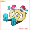 oly-293da278ce8fc4646a3d2a917ba34e70 Wholesale fashion clothing aessories beads embroidery English letters women's jewelry sequins cartoon cloth paste factory direct sply