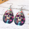 oly-294d7879cfe7e7205b7c0fa15fffe053 Wholesale Halloween Gothic PU Leather Earrings