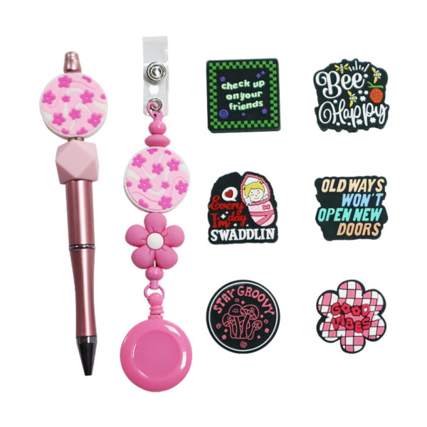 Wholesale Silicone DIY Creative Letter Beads Cartoon Beads