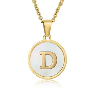 Gold D (Including Chain)