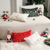Wholesale Christmas tree gold-stamped double-sided pillowcase