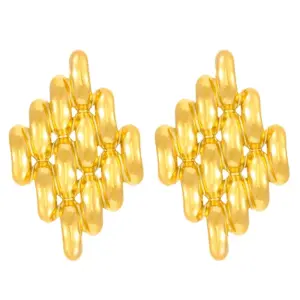 09 18K Real Gold Woven Wg0-098