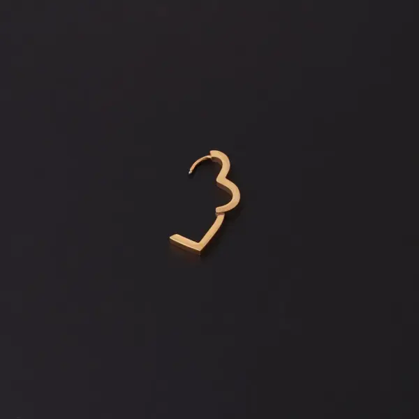 316L Stainless Steel Ear Cartilage Rings & Studs Geometric Waterproof Non Tarnish Surgical Steel