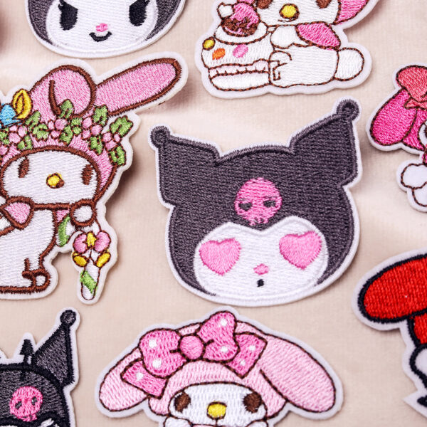 Wholesale cartoon anime in stock cloth stickers clothes DIY Patches OLY Exclusive