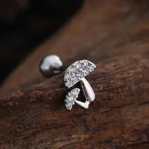 3442 Silver / Ear Studs
