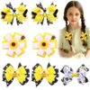 Wholesale children's hair accessories all-match fresh hairpin cute bee ribbon bow hairpin