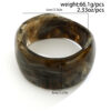 oly-29c1e96cf9e26ba9e4786fe68a0aa7b6 Wholesale Gradient irregular translucent acrylic bracelet