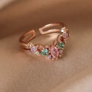 15# 24821a Want to Wear Crown (Rose Gold) / One Size