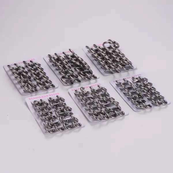 Wholesale 303 Stainless Steel Circle Round Electroplating Imitation Gold Simple Style Classic Style Plating Earrings