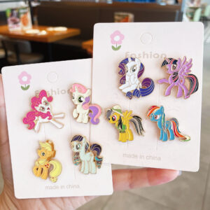 Wholesale Cartoon Animation Peripheral Metal Badge Cute Brooch OLY Exclusive