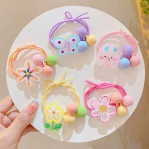 Wholesale Children's rubber band hair rope little girl hair high elastic hair band hair accessories girls do not hurt hair cute hair rope headdress
