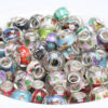 oly-29e731e9e91673c162be95e4dce723b9 Wholesale Resin Christmas Series Large Hole Beads