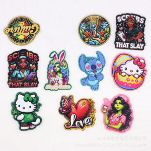 Wholesale pink cartoon rabbit peach heart letter Acrylic Flatback OLY Exclusive