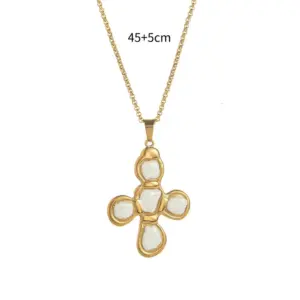 White--Round O Chain-45cm