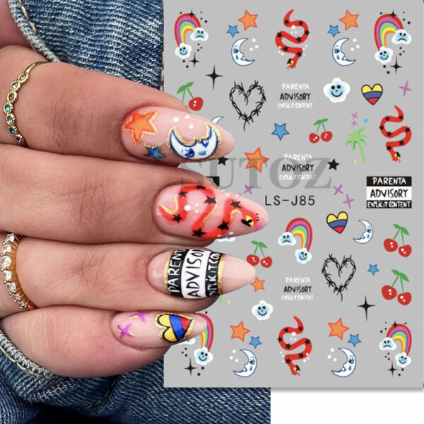 Wholesale Halloween cartoon ghost pumpkin lantern spider web nail stickers nail stickers