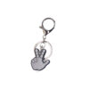 Wholesale Temu Amazon New Gesture Keychain Pendant Men's Gift Car Key Bag Pendant