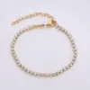 Wholesale Simple Style Geometric 304 Stainless Steel 18K Gold Plated Zircon Stainless Steel Bracelets In Bulk