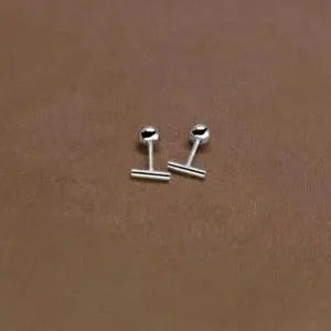Silver / 6mm Pair