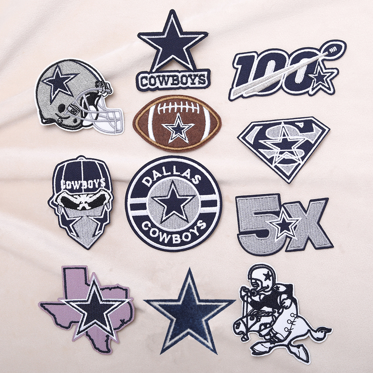Wholesale Team Logo Cloth Patch Srts DIY Patches