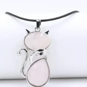 Pink Crystal (Get Leather Rope for Free)