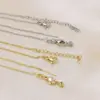 Wholesale Copper 18K Gold Plated Solid Color Necklace