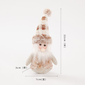Knitted European-style small hanging ornament for the elderly