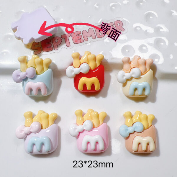 Wholesale resin accessories diy handmade material shoe flower cream glue stationery