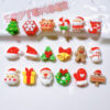 Wholesale Christmas resin accessories wholesale DIY handmade materials