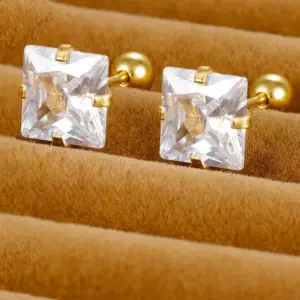 Gold / 8mm Pair