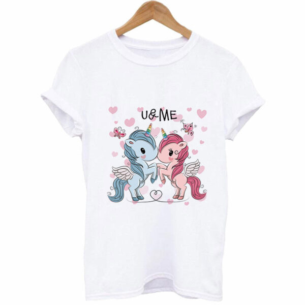 Wholesale Cartoon Unicorn Heat Transfer Print