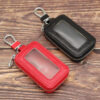 Wholesale Cowhide key storage bag coin purse home car key bag