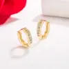 Wholesale Geometric Multicolor Copper Fashion Earrings