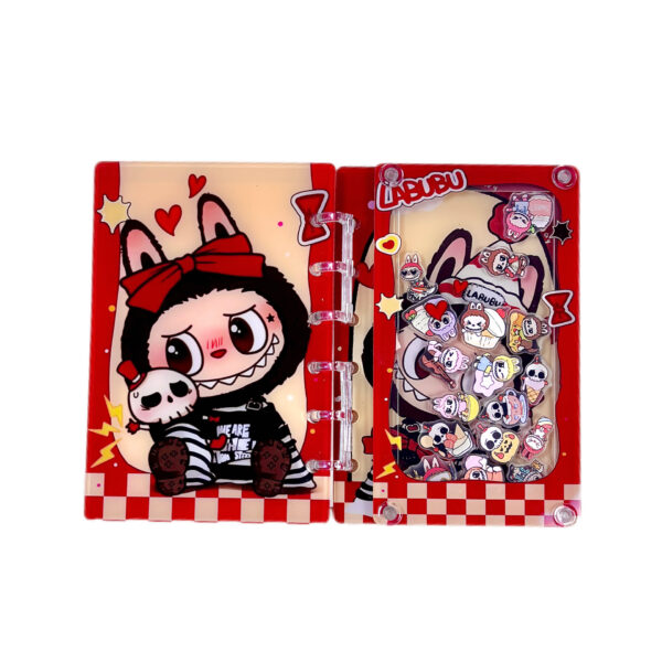 Wholesale A7 Shake-Up Notebook, Acrylic Loose-Leaf Notebook, High-Value Student Shake-Up Notebook